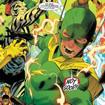 Interior preview page from Justice League Unlimited #16