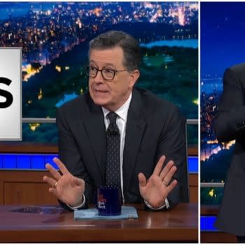 Colbert Responds to CBS; Treats Network's Statement Like Dog Poop