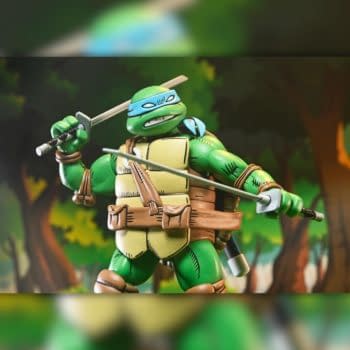 NECA Announces New TMNT x Usagi Yojimbo Leonardo Figure