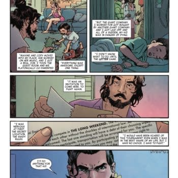 Interior preview page from PREDATOR: BLOODSHED #1 KEN LASHLEY COVER