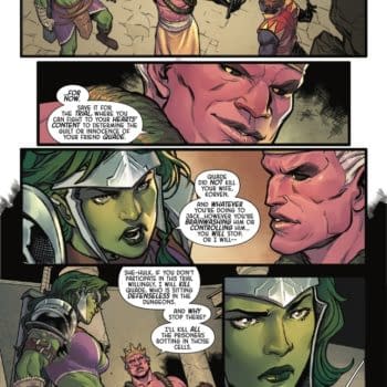 Interior preview page from PLANET SHE-HULK #4 EMILIO LAISO COVER