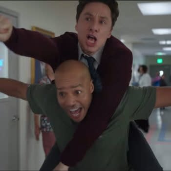 Scrubs: Zach Braff & Donald Faison Clear the Air on S10 Eagle Stunt