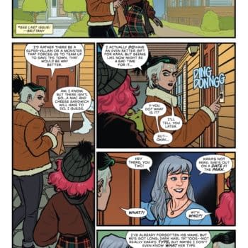 Interior preview page from Supergirl #10