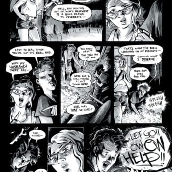 Interior preview page from THE TWILIGHT ZONE #4 NATE POWELL COVER