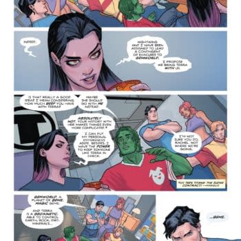 Interior preview page from Titans #32