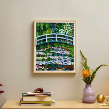 LEGO Art Claude Monet: Bridge over a Pond of Water Lilies Set Revealed