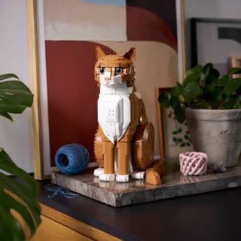 Build Up Your Cat Collection with the New LEGO Ideas Orange Cat