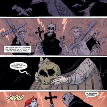 Interior preview page from LEONIDE THE VAMPYR: HOUSE OF YONDA #1 CLEM ROBINS COVER