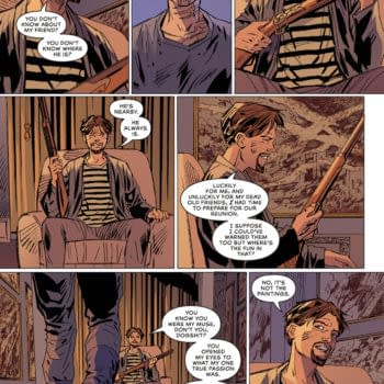 Interior preview page from DEVIL ON MY SHOULDER #4 JOSH REED COVER