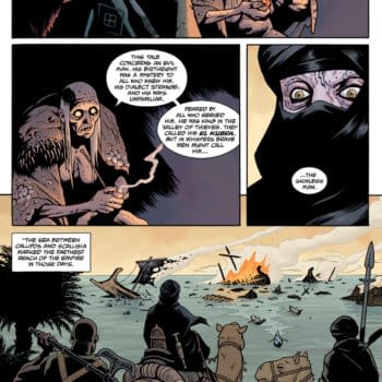 Interior preview page from LANDS UNKNOWN: THE SKINLESS MAN #1 CLEM ROBINS COVER