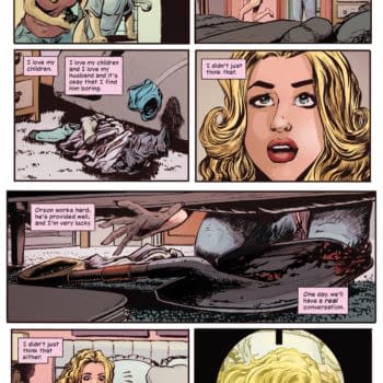 Interior preview page from AMERICAN CAPER #5 LEE LOUGHRIDGE COVER