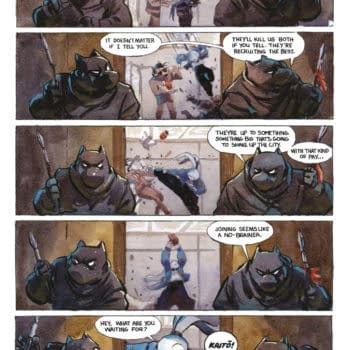 Interior preview page from USAGI YOJIMBO: KAITō '84 #1 JARED CULLUM COVER