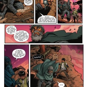 Interior preview page from ALIEN: KING KILLER #1 DAVID YARDIN COVER