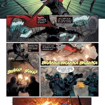 Interior preview page from Batman/Static: Beyond #5