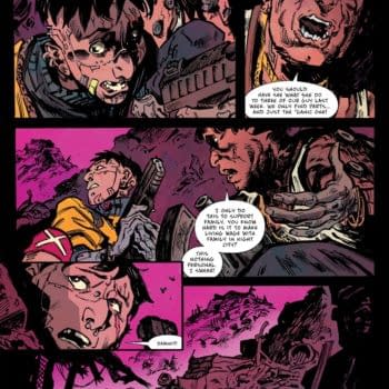 Interior preview page from CYBERPUNK 2077: CHROME #2 FRANK CVETKOVIC COVER