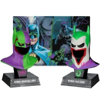 New Jokerized Batman Cowl 2-Pack Coming Soon from McFarlane