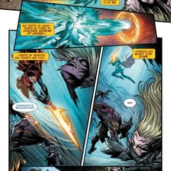 Interior preview page from DOCTOR STRANGE #5 ALEX HORLEY COVER