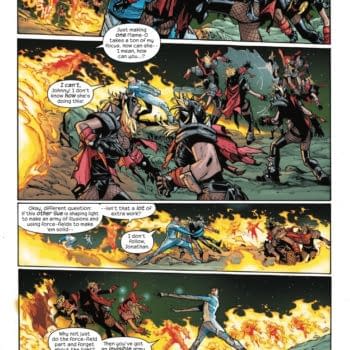 Interior preview page from FANTASTIC FOUR #9 HUMBERTO RAMOS COVER