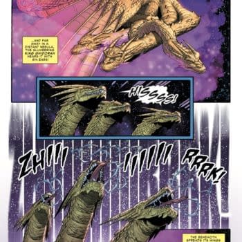 Interior preview page from GODZILLA: INFINITY ROAR #2 KEN LASHLEY COVER