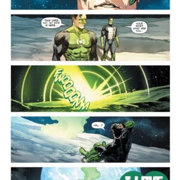 Interior preview page from Green Lantern #33