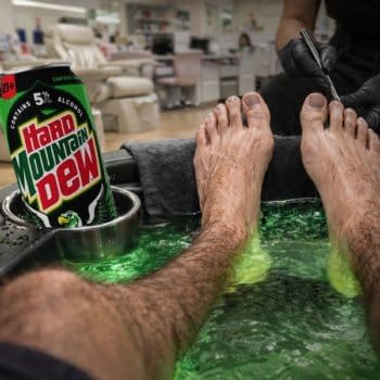 Hard Mountain Dew Wants To Cover Your Pedicure