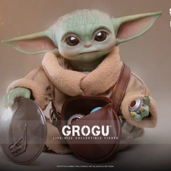 Life-Size Grogu from The Mandalorian and Grogu Coming from Hot Toys