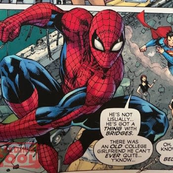 Bridges, Rubble, Lois, Mary Jane, Gwen & Lana in Superman/Spider-Man