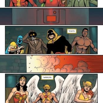 Interior preview page from JSA #18