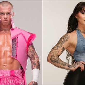 Kyle Fletcher Skye Blue AEW