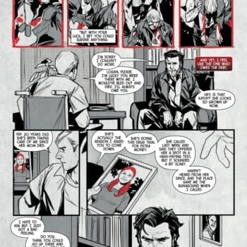 Interior preview page from LOGAN: BLACK, WHITE, AND BLOOD #3 SARA PICHELLI COVER