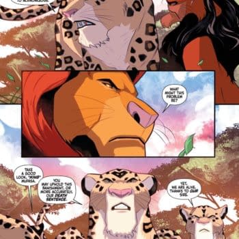 Interior preview page from Lion King #3