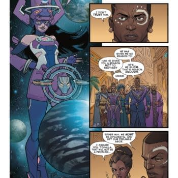 Interior preview page from MARVEL RIVALS: DUEL OF KINGS #1 STEPHEN SEGOVIA COVER