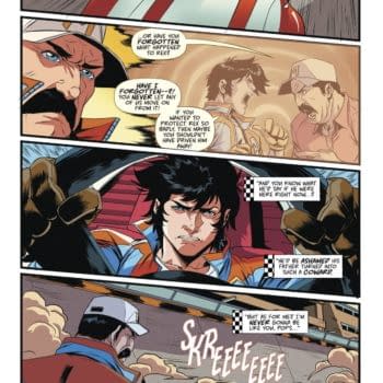 Interior preview page from Speed Racer #6