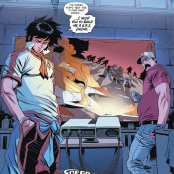 Interior preview page from Speed Racer #7