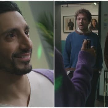 SNL UK Host Riz Ahmed Ayoade Bamgboye & George Fouracres