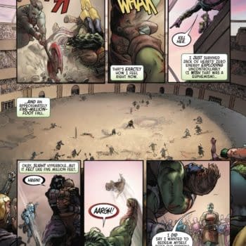 Interior preview page from PLANET SHE-HULK #5 AARON KUDER COVER