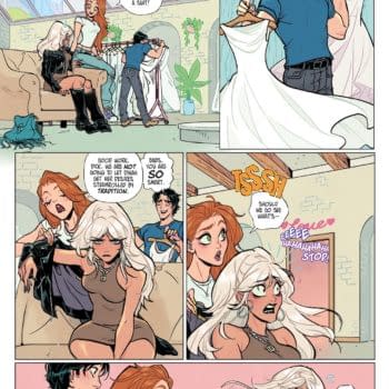 Interior preview page from Sirens: Love Hurts #2