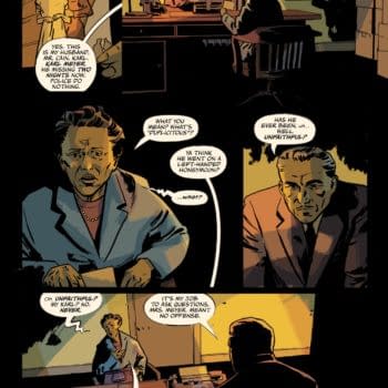 Interior preview page from The Peril of the Brutal Dark: An Ezra Cain Mystery #2