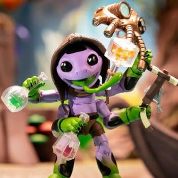 New Plunderlings Arrive with the PlunderFrog Tinker Makoh Figure
