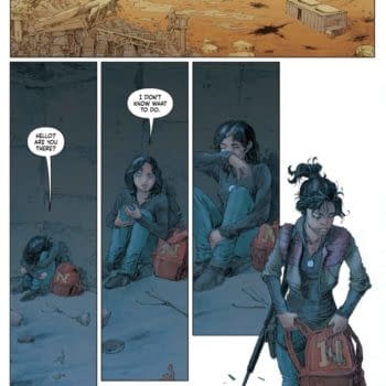 Interior preview page from White Sky #2