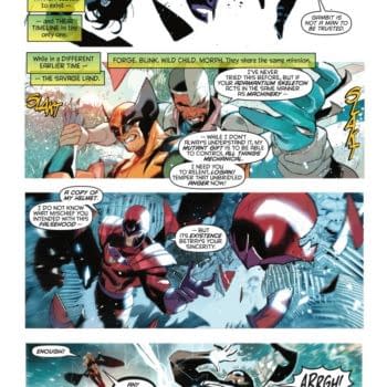 Interior preview page from X-MEN OF APOCALYPSE #3 SIMONE DI MEO COVER