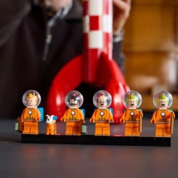 Blast Off with LEGO and Their New Tintin Moon Rocket Set