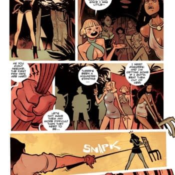 Interior preview page from Tigress Island #1