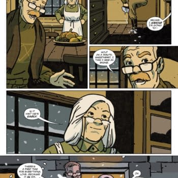 Interior preview page from HELLBOY IN LOVE: BLACK EYES CLEM ROBINS COVER