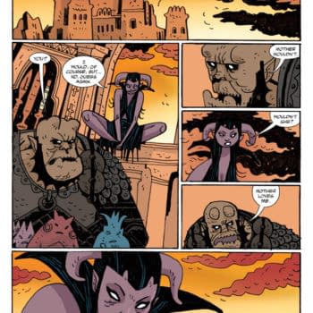 Interior preview page from THE CROWN: A TALE OF HELL #2 CLEM ROBINS COVER