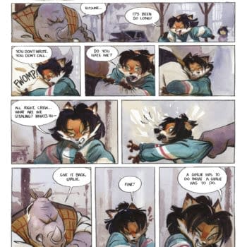 Interior preview page from USAGI YOJIMBO: KAITō '84 #2 JARED CULLUM COVER