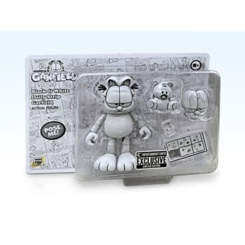 Boss Fight Studio Reveals Exclusive Newspaper Garfield Figure