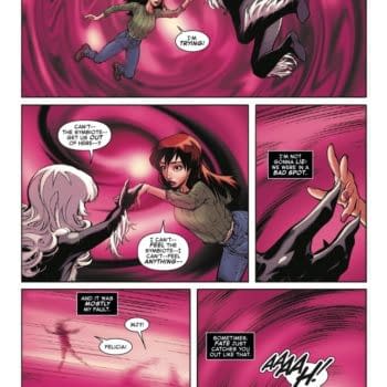 Interior preview page from BLACK CAT #9 ADAM HUGHES COVER