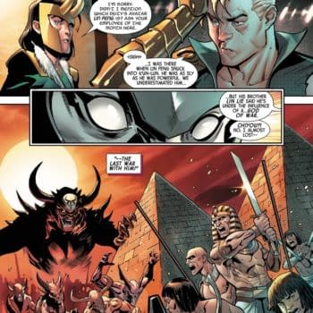 Interior preview page from DEADLY HANDS OF K'UN-LUN #3 LEINIL YU COVER