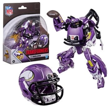 Transformers x NFL: Minnesota Vikings Skolgrin Autobot Revealed